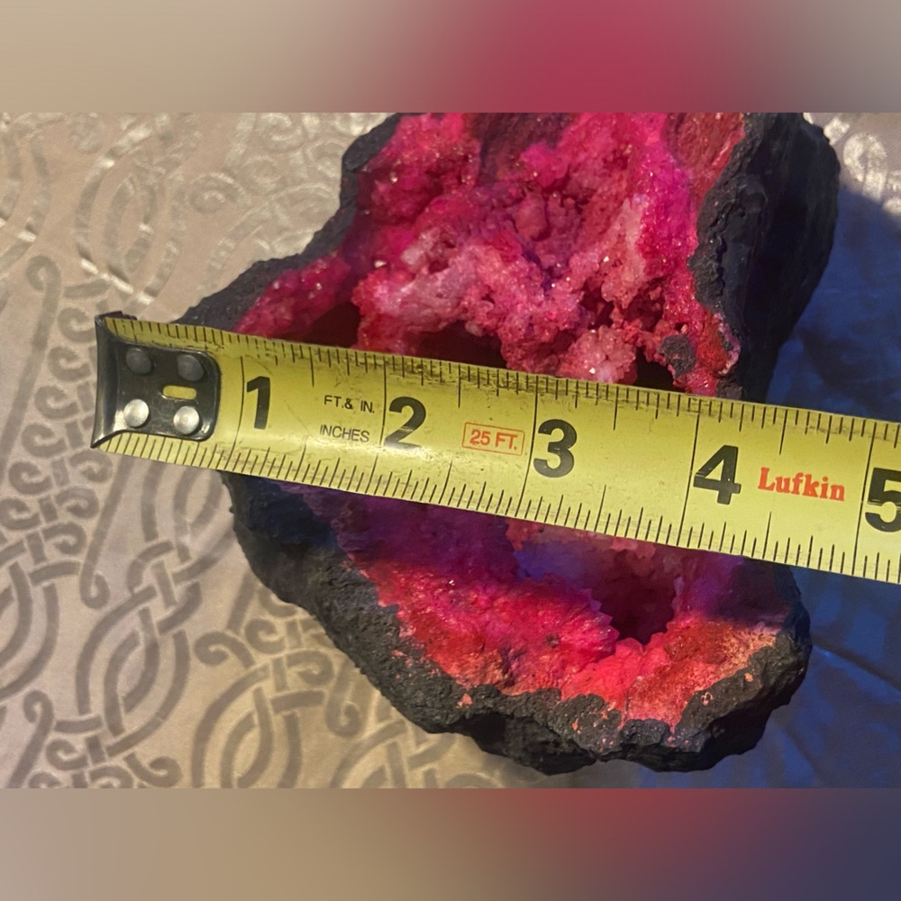 Pink Extra Large Dyed Geode - Picture 5 of 9